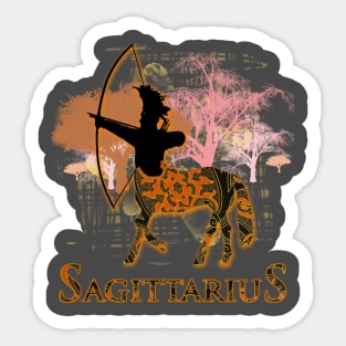 sagittarius zodiac sign Sticker